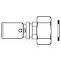 Переходник Oventrop Cofit P 16хG3/4 с накидной гайкой